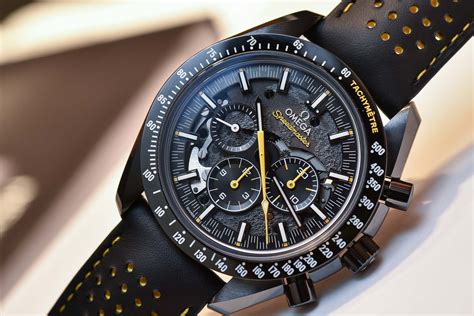 omega speedmaster darkside|omega speedmaster black.